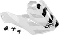Visor W/Screws Fame Mx 86 White/Silver/Grey