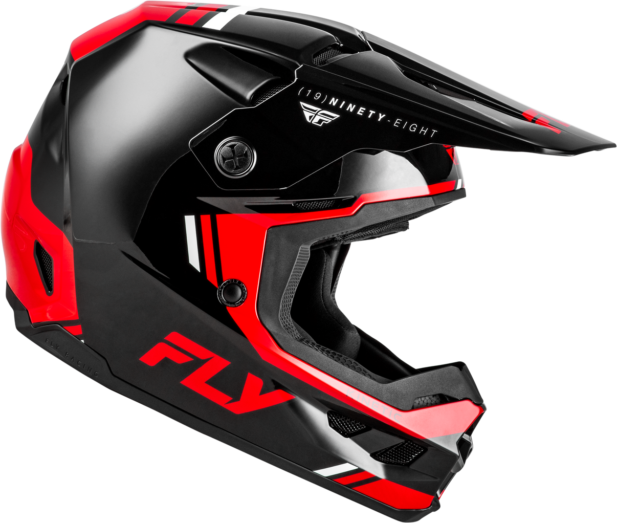 Kinetic Verdict Helmet Black/Red/White Sm