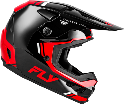Kinetic Verdict Helmet Black/Red/White Xl