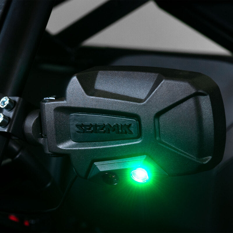 Seizmik 01+ A Cat/ Hon/ Kaw/ Pol/ Yam Pursuit Night Vision LED Sideview Mirror 1.75 in.