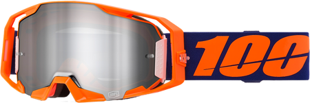 Armatic Goggle Neon Org Mirror Silvr Flash