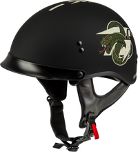 Hh 65 Drk1 Helmet W/ Peak Matte Black/Bone Xl
