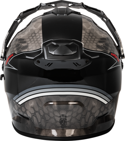 Trekker Cw Conceal Helmet Dual Shld Black/Grey/White Xs