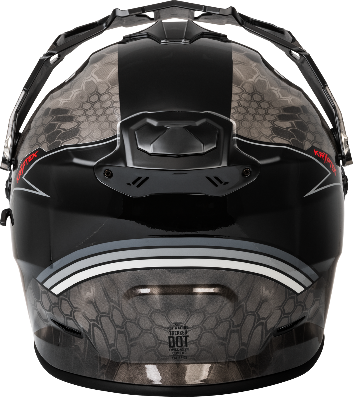 Trekker Cw Conceal Helmet Elec Shld Black/Grey/White Lg