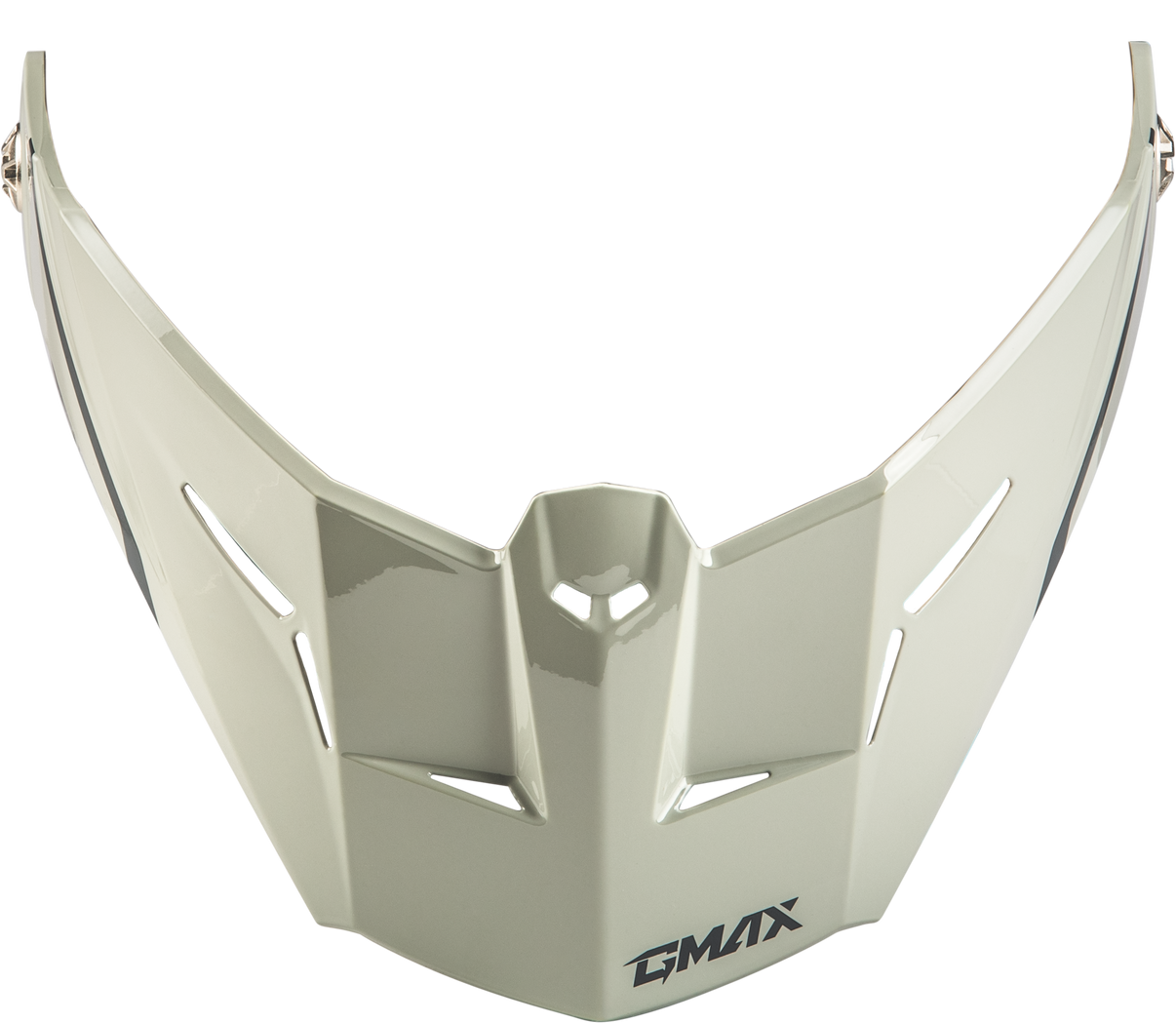 Md 74 Visor W/Screws Spectre White/Red