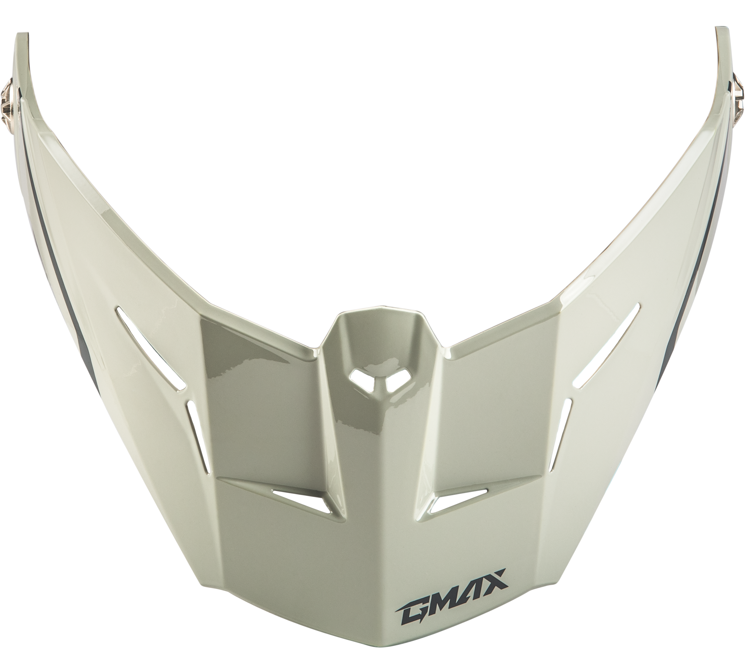 Md 74 Visor W/Screws Spectre White/Red