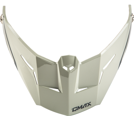 Md 74 Visor W/Screws Spectre White/Red