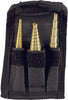 PERFORMANCE TOOL W9003 3 Pc Step Drill Set - Versatile and Durable