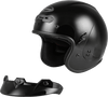 Gm 32 Open Face Helmet Black Xs