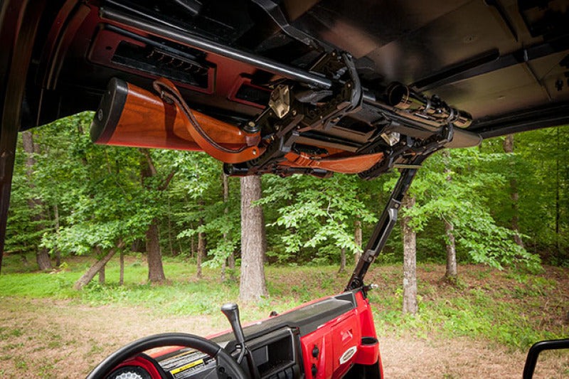 Seizmik 01+ Can Am/ Honda/ Kawasaki/ Kubota UTV OHGR 2 Gun Rack 2 in. Clamp