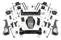 Rough Country | 7 Inch Lift Kit | Torsion Drop | M1 | w/ Overloads | Chevy/GMC 2500HD/3500HD (20-26) | 111240