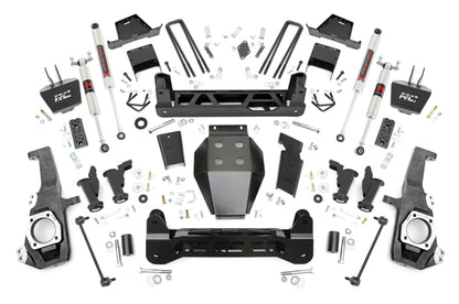 Rough Country | 7 Inch Lift Kit | Torsion Drop | M1 | w/ Overloads | Chevy/GMC 2500HD/3500HD (20-26) | 111240