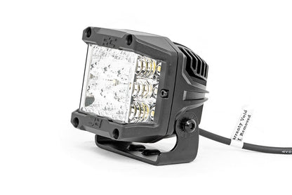 3 Inch Chrome Series LED Lights | Wide Angle Osram | Pair | 70904
