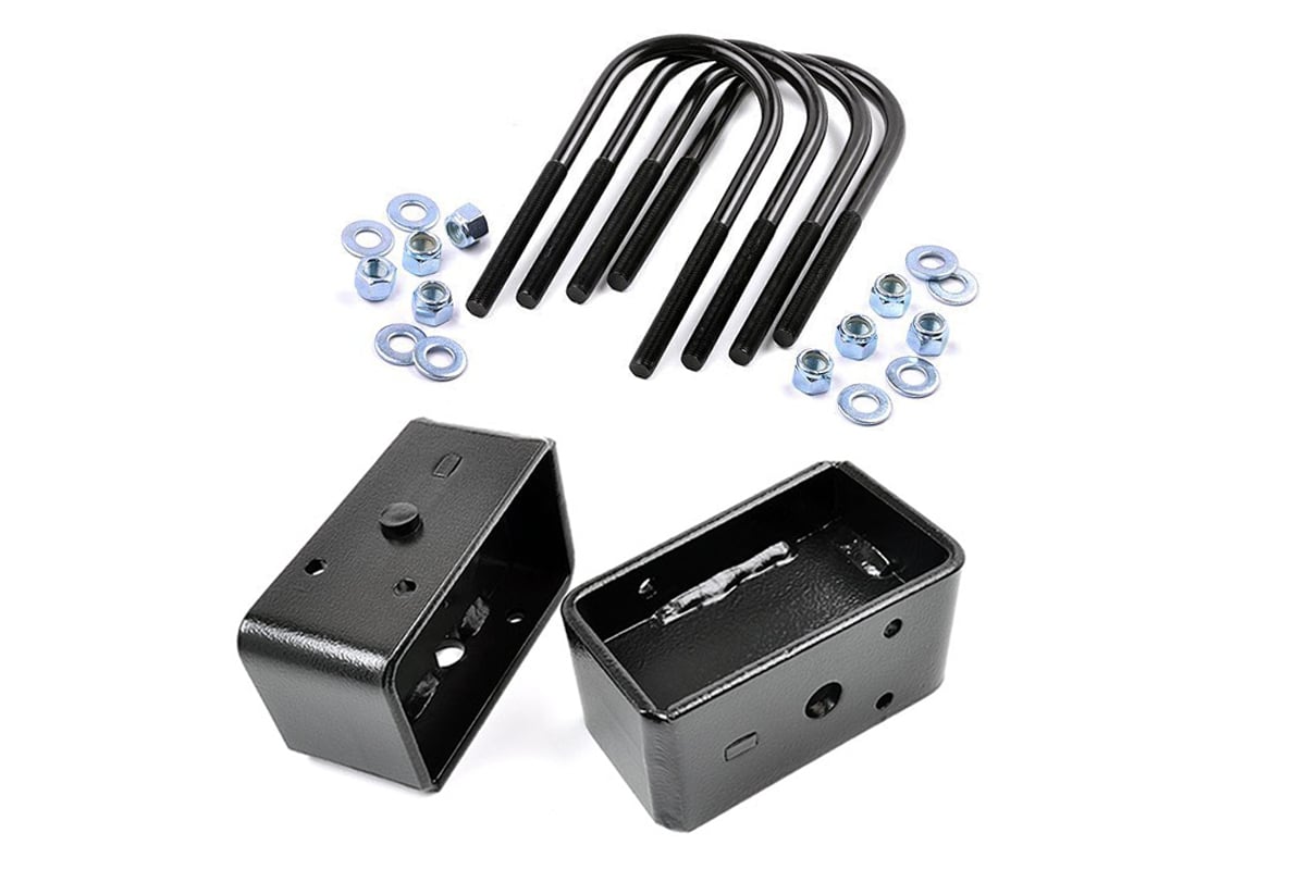 3 Inch Block & U-Bolt Kit | Ford Excursion/F-250 Super Duty/F-350 Super Duty  | 6539