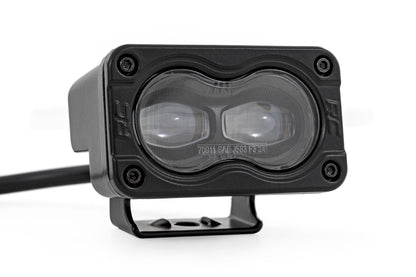 3x1.75 Inch Black Series LED Slim Aux | SAE Fog | Pair | 70910