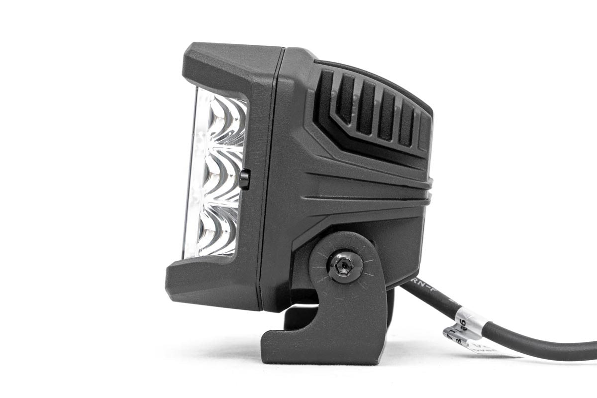3 Inch Chrome Series LED Lights | Wide Angle Osram | Pair | 70904