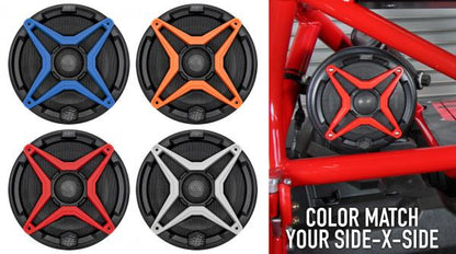 2018-2023 Jeep JL 4-Door Cage-Mount 6.5in Swivel Speaker Pods