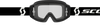 Primal Goggle Black/White Clear Works