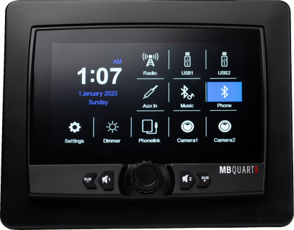 MB QUART Radio - Touchscreen - GMR7 GMR7V1