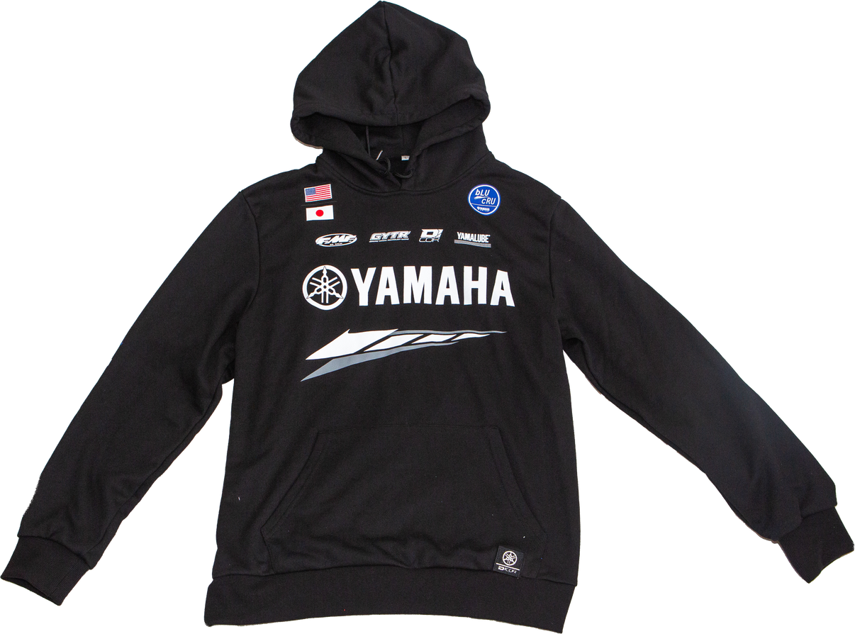 Yamaha Factory Sweatshirt Black Lg