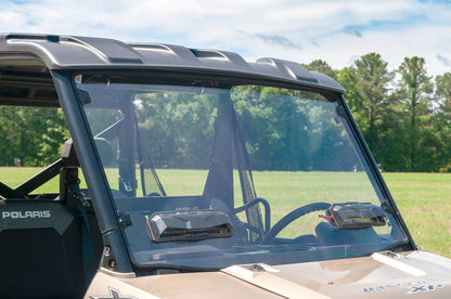 Seizmik 15-23 Polaris Ranger 500/ 570/ EV Mid-Size Pro-fit Tool-Less Windshield Vented Poly UV