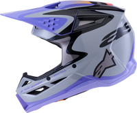 Jettson Sm3 Helmet Gry/Purp/Blk Glossy Xs
