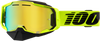 Armega Snowmobile Goggle Nuclear Citrus Mirror Gold Len