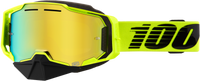 Armega Snowmobile Goggle Nuclear Citrus Mirror Gold Len