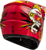 Youth Mx 46y Unstable Helmet Red/Yellow Ys