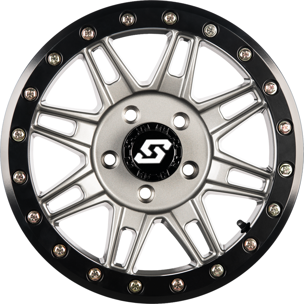 Clutch Bdlk Wheel 15x7 4/156 +10mm Gunmetal/Blk