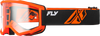 Youth Focus Goggle Blk/Orange W/ Clear Lens