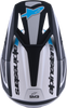Sm3 Heat Helmet Silver/Blue/Black Matt Sm