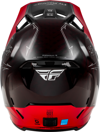 Formula S Carbon Legacy Helmet Red Carbon/Black Xs