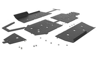 Seizmik 20-21 Polaris Ranger XP 1000 4 UHMW Skid Plate w/Rock Slider Kit - Black