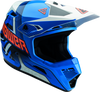 Answer AR1 Vendetta Helmet Blue/White/Orange - 2XL