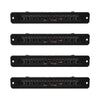 KC HiLiTES Platform One Profile 10in. SideCast Flush Mount Lights (Does Not Include Rack)
