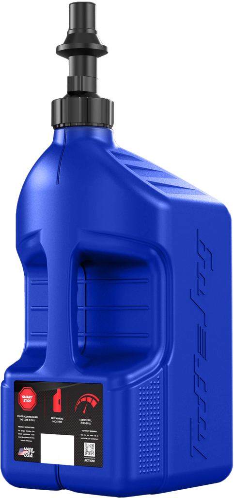 Utility Container Blue W/ Blue Cap 2.5 Gal
