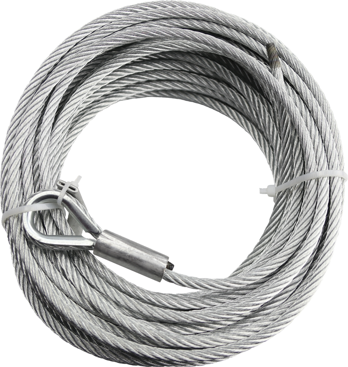 KFI PRODUCTS Wide Winch Cable - 15/64" x 52' - UTV UTV-CBL-4KW