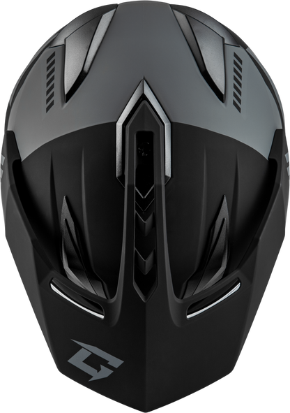 Gm 11 Ronin Helmet Matte Black/Silver Xs