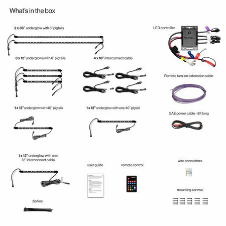 6 Seater Led Kit W/ Controller