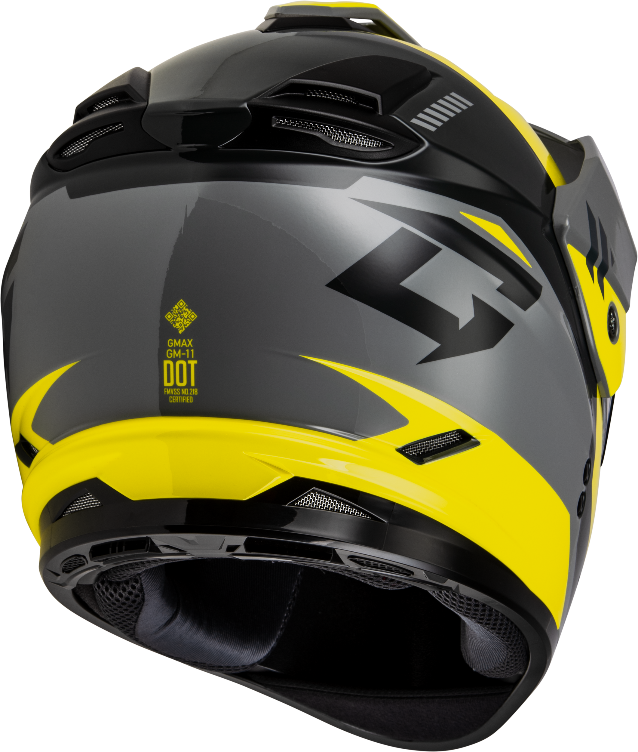 Gm 11s Ronin Snow Helmet Yellow/Silver/Grey Xs
