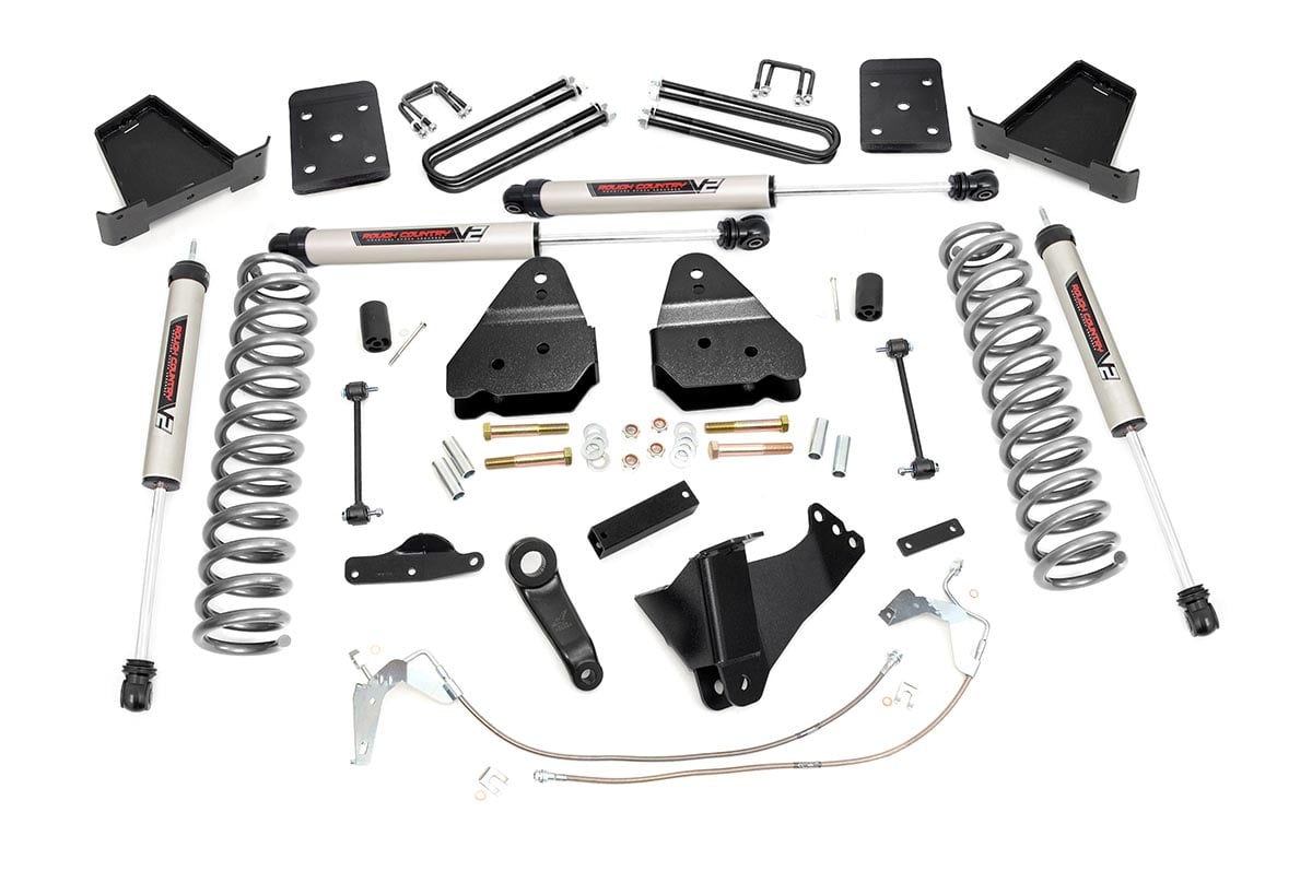 4.5 Inch Lift Kit | W/O Overloads | V2 | Ford F-250/F-350 Super Duty (08-10) | 47870