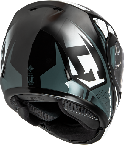 Md 04 Sector Helmet Black/Silver Xs