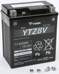 Battery Ytz8v Sealed Factory Activated