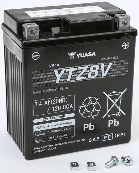 Battery Ytz8v Sealed Factory Activated