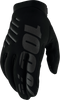 Brisker Youth Gloves Black Sm