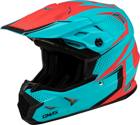 Mx 96 502 Helmet Matte Blue/Red  Xl