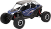 NEW RAY TOYS Polaris RZR Pro R4 Rock Crawler - 1:18 Scale - Azure Crystal 58466A