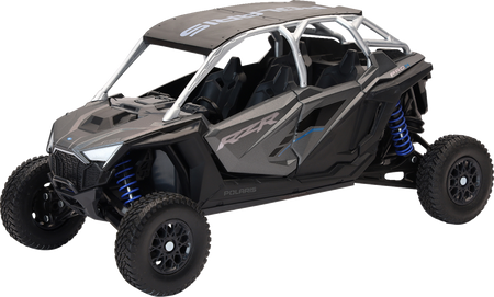 NEW RAY TOYS Polaris RZR Pro R4 - 1:18 Scale - Matte Heavy Metal 58453A
