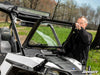 Polaris RZR XP Turbo Flip Down Glass Windshield